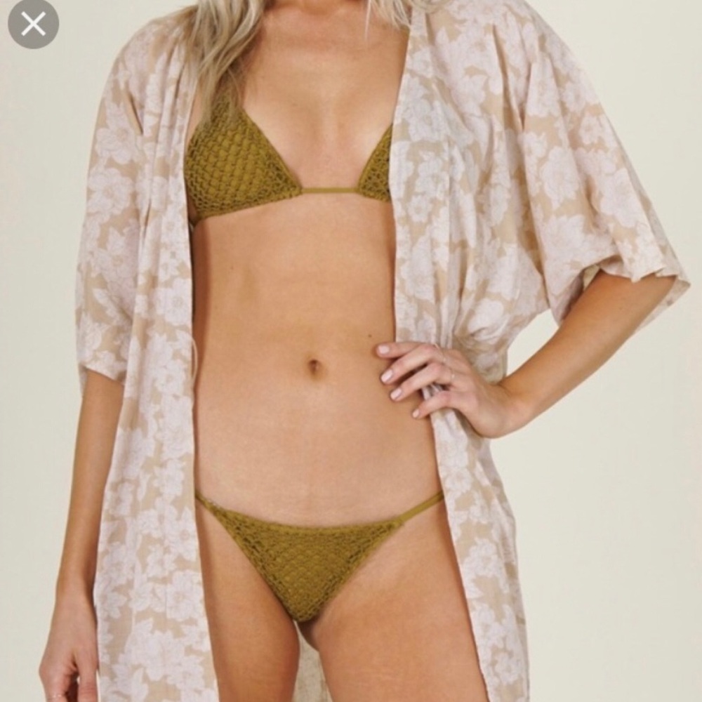 Acacia Kaupo Kimono - Naked Magnolia one size